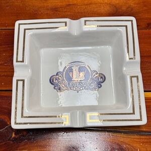 Rare Cigars International Legends Ashtray – Heavy Ceramic Collector’s Piece BB1